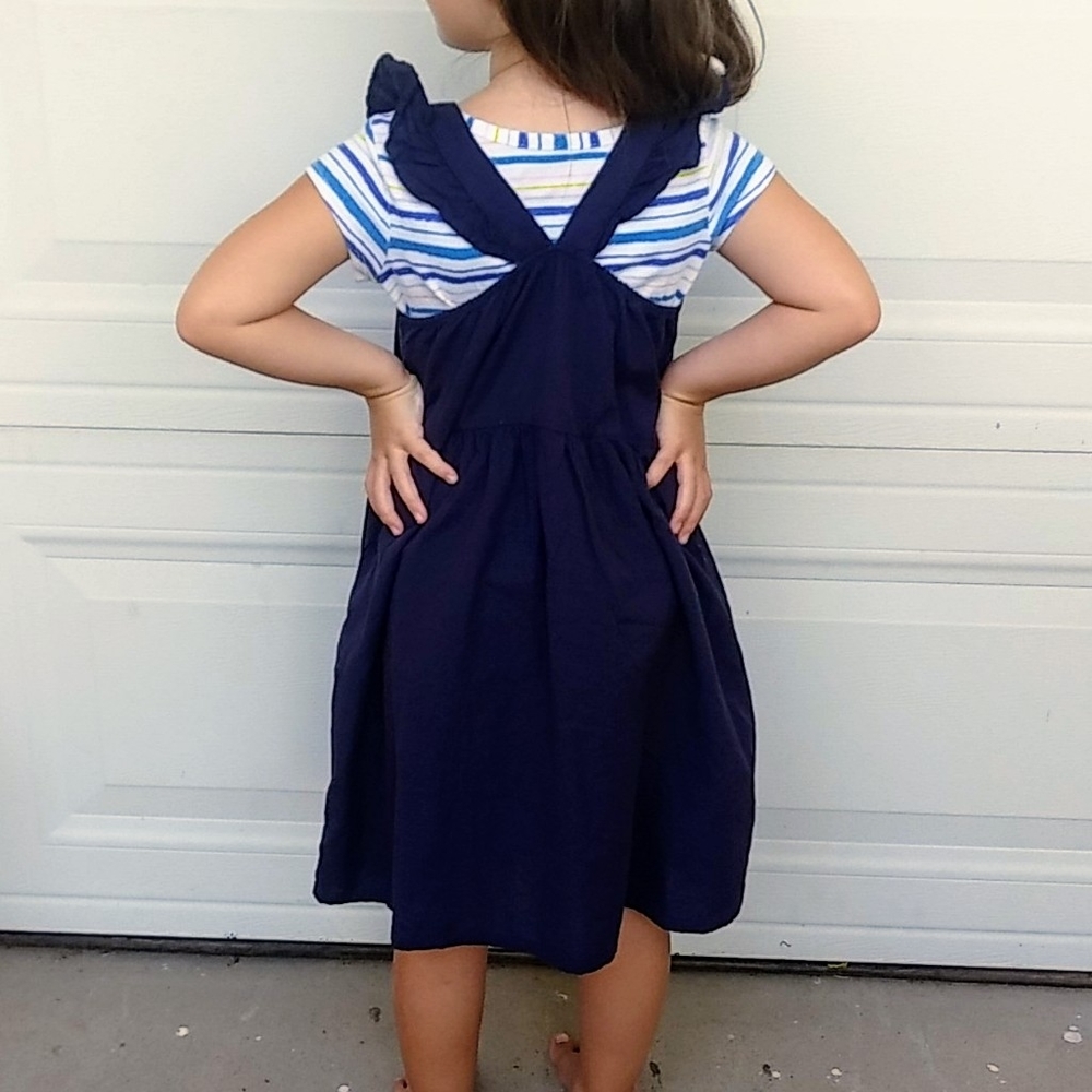 H&M Girls Navy Jumper